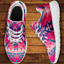 Load image into Gallery viewer, Desert Geo Blue Ikkaayi Sport Sneakers ikkaayi Herman 
