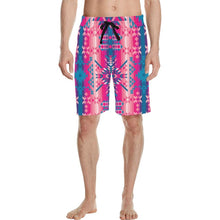 Load image into Gallery viewer, Desert Geo Blue Men&#39;s All Over Print Casual Shorts (Model L23) Men&#39;s Casual Shorts (L23) e-joyer 
