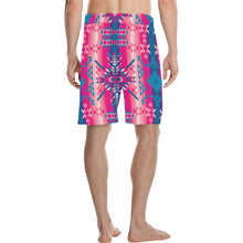 Load image into Gallery viewer, Desert Geo Blue Men&#39;s All Over Print Casual Shorts (Model L23) Men&#39;s Casual Shorts (L23) e-joyer 
