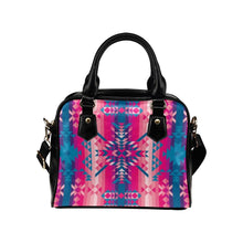 Load image into Gallery viewer, Desert Geo Blue Shoulder Handbag (Model 1634) Shoulder Handbags (1634) e-joyer 
