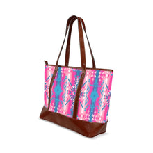 Load image into Gallery viewer, Desert Geo Blue Tote Handbag (Model 1642) Tote Handbags (1642) e-joyer 
