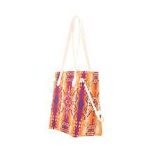 Load image into Gallery viewer, Desert Geo Clover Canvas Tote Bag (Model 1661) Clover Canvas Tote Bag (1661) e-joyer 
