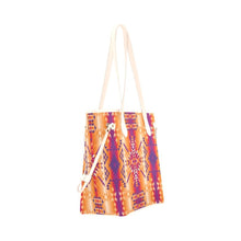 Load image into Gallery viewer, Desert Geo Clover Canvas Tote Bag (Model 1661) Clover Canvas Tote Bag (1661) e-joyer 
