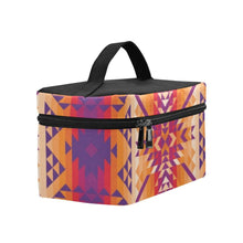 Load image into Gallery viewer, Desert Geo Cosmetic Bag/Large (Model 1658) Cosmetic Bag e-joyer 
