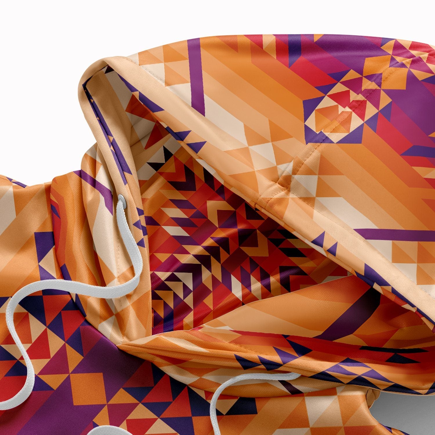 Desert Geo Hoodie with Face Cover 49 Dzine 