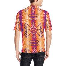 Load image into Gallery viewer, Desert Geo Men&#39;s All Over Print Polo Shirt (Model T55) Men&#39;s Polo Shirt (Model T55) e-joyer 
