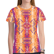 Load image into Gallery viewer, Desert Geo New All Over Print T-shirt for Women (Model T45) tshirt e-joyer 
