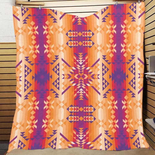 Desert Geo Quilt 70