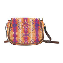 Load image into Gallery viewer, Desert Geo Saddle Bag/Small (Model 1649) Full Customization bag e-joyer 
