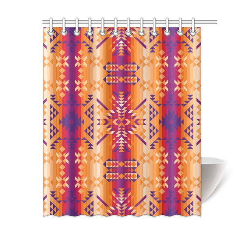 Desert Geo Shower Curtain 60