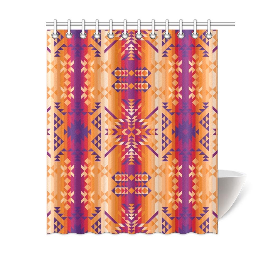 Desert Geo Shower Curtain 60