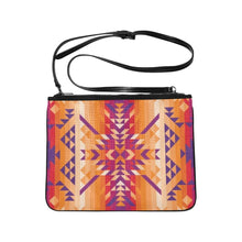 Load image into Gallery viewer, Desert Geo Slim Clutch Bag (Model 1668) Slim Clutch Bags (1668) e-joyer 
