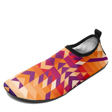 Load image into Gallery viewer, Desert Geo Sockamoccs Kid&#39;s Slip On Shoes Herman 
