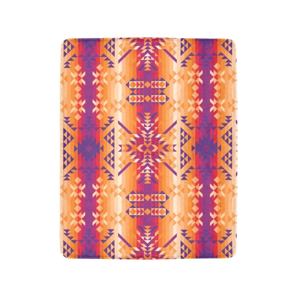 Desert Geo Ultra-Soft Micro Fleece Blanket 40"x50" Ultra-Soft Blanket 40''x50'' e-joyer 