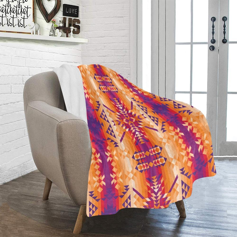 Desert Geo Ultra-Soft Micro Fleece Blanket 40"x50" Ultra-Soft Blanket 40''x50'' e-joyer 