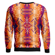 Load image into Gallery viewer, Desert Geo Unisex Crewneck Long Sleeve Top 49 Dzine 
