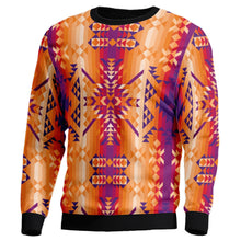 Load image into Gallery viewer, Desert Geo Unisex Crewneck Long Sleeve Top 49 Dzine 
