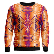 Load image into Gallery viewer, Desert Geo Unisex Crewneck Long Sleeve Top 49 Dzine 
