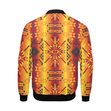 Load image into Gallery viewer, Desert Geo Yellow Red All Over Print Bomber Jacket for Men (Model H19) All Over Print Bomber Jacket for Men (H19) e-joyer 
