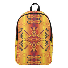 Load image into Gallery viewer, Desert Geo Yellow Red Fabric Backpack for Adult (Model 1659) Casual Backpack for Adult (1659) e-joyer 
