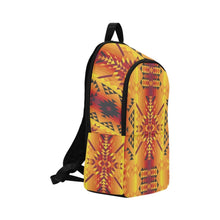 Load image into Gallery viewer, Desert Geo Yellow Red Fabric Backpack for Adult (Model 1659) Casual Backpack for Adult (1659) e-joyer 
