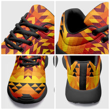 Load image into Gallery viewer, Desert Geo Yellow Red Ikkaayi Sport Sneakers ikkaayi Herman 
