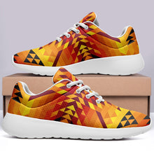 Load image into Gallery viewer, Desert Geo Yellow Red Ikkaayi Sport Sneakers ikkaayi Herman 
