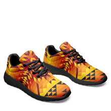 Load image into Gallery viewer, Desert Geo Yellow Red Ikkaayi Sport Sneakers ikkaayi Herman 
