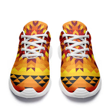 Load image into Gallery viewer, Desert Geo Yellow Red Ikkaayi Sport Sneakers ikkaayi Herman 
