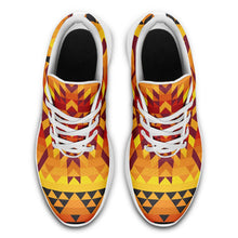 Load image into Gallery viewer, Desert Geo Yellow Red Ikkaayi Sport Sneakers ikkaayi Herman 
