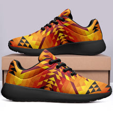 Load image into Gallery viewer, Desert Geo Yellow Red Ikkaayi Sport Sneakers ikkaayi Herman 
