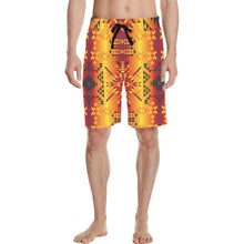 Load image into Gallery viewer, Desert Geo Yellow Red Men&#39;s All Over Print Casual Shorts (Model L23) Men&#39;s Casual Shorts (L23) e-joyer 
