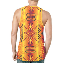 Load image into Gallery viewer, Desert Geo Yellow Red New All Over Print Tank Top for Men (Model T46) New All Over Print Tank Top for Men (T46) e-joyer 
