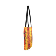 Load image into Gallery viewer, Desert Geo Yellow Red Reusable Shopping Bag Model 1660 (Two sides) Shopping Tote Bag (1660) e-joyer 
