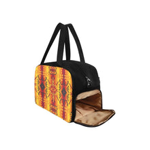 Load image into Gallery viewer, Desert Geo Yellow Red Weekend Travel Bag (Model 1671) bag e-joyer 
