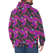 Load image into Gallery viewer, Eagle Feather Remix Men&#39;s Long Sleeve Fleece Hoodie
