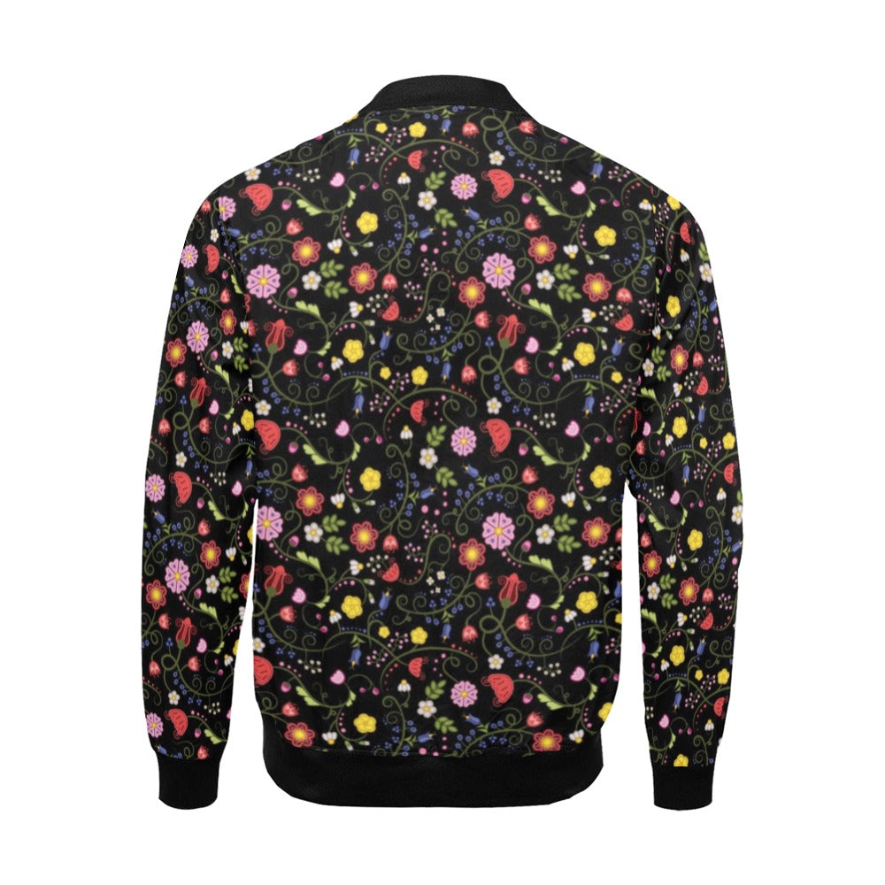 Nipin Blossom Midnight Bomber Jacket