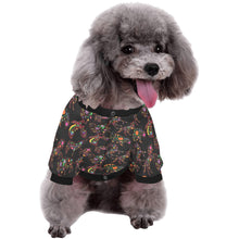 Load image into Gallery viewer, Neon Floral Animals Pet Dog Round Neck Shirt
