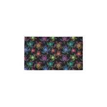 Load image into Gallery viewer, Neon Floral Turtle Bath Rug 16&#39;&#39;x 28&#39;&#39;
