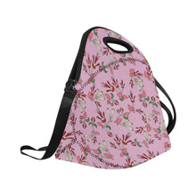 Load image into Gallery viewer, Strawberry Floral Neoprene Lunch Bag/Large
