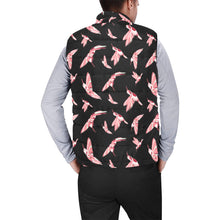 Load image into Gallery viewer, Strawberry Black Men&#39;s Padded Vest Jacket
