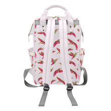 Load image into Gallery viewer, Red Swift Colourful Multi-Function Diaper Backpack/Diaper Bag
