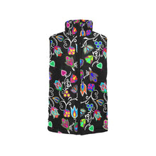 Load image into Gallery viewer, Indigenous Paisley Black Women&#39;s Padded Vest Jacket
