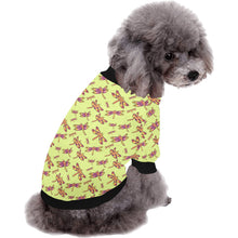 Load image into Gallery viewer, Gathering Lime Pet Dog Round Neck Shirt
