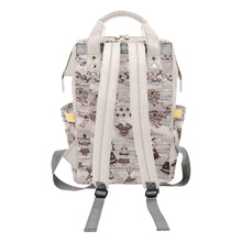 Load image into Gallery viewer, Heart of The Forest Multi-Function Diaper Backpack/Diaper Bag
