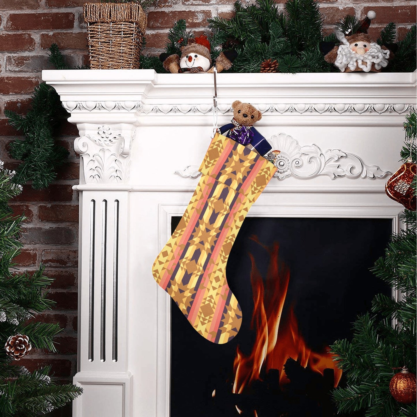 Infinite Sunset Christmas Stocking