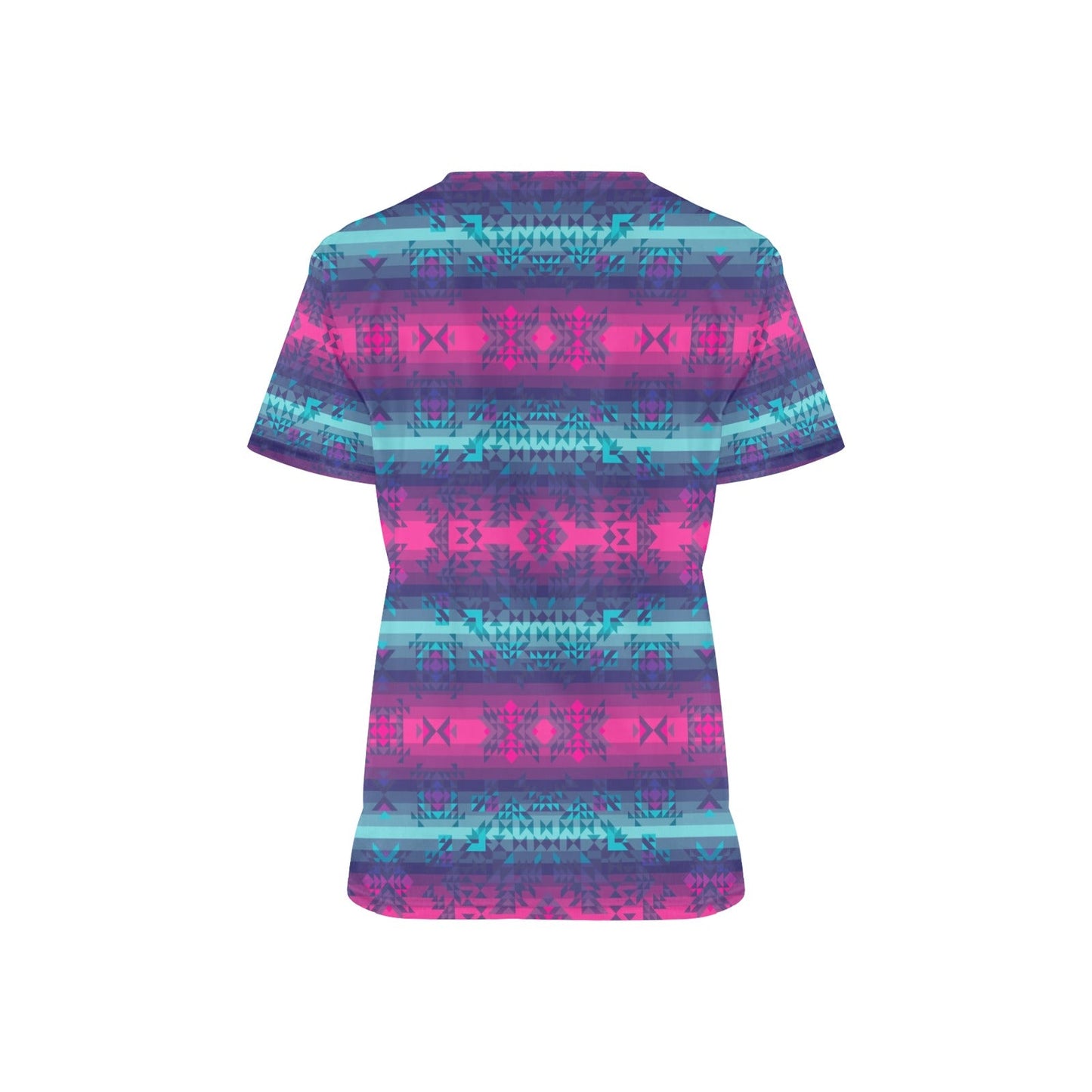 Dimensional Brightburn All Over Print Scrub Top Scrub Top e-joyer 