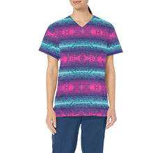 Load image into Gallery viewer, Dimensional Brightburn All Over Print Scrub Top Scrub Top e-joyer 
