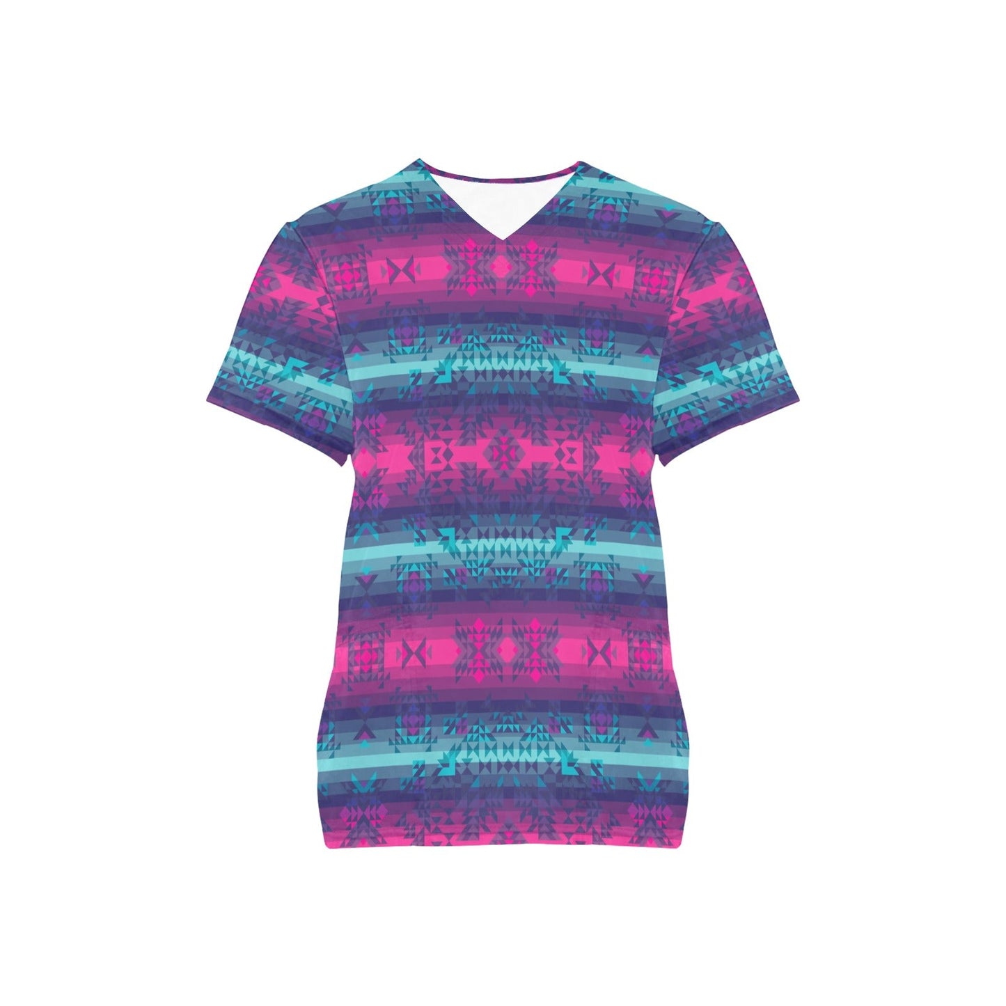 Dimensional Brightburn All Over Print Scrub Top Scrub Top e-joyer 