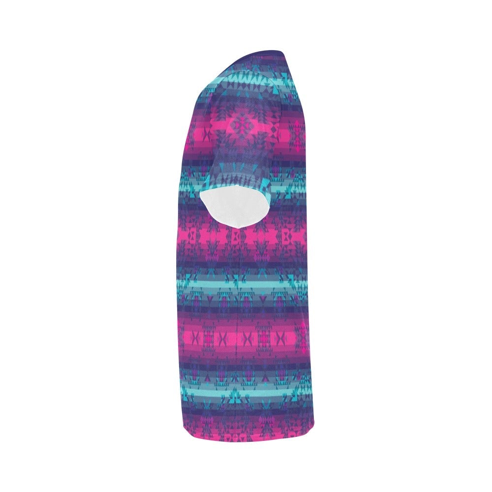 Dimensional Brightburn All Over Print T-Shirt for Men (USA Size) (Model T40) All Over Print T-Shirt for Men (T40) e-joyer 